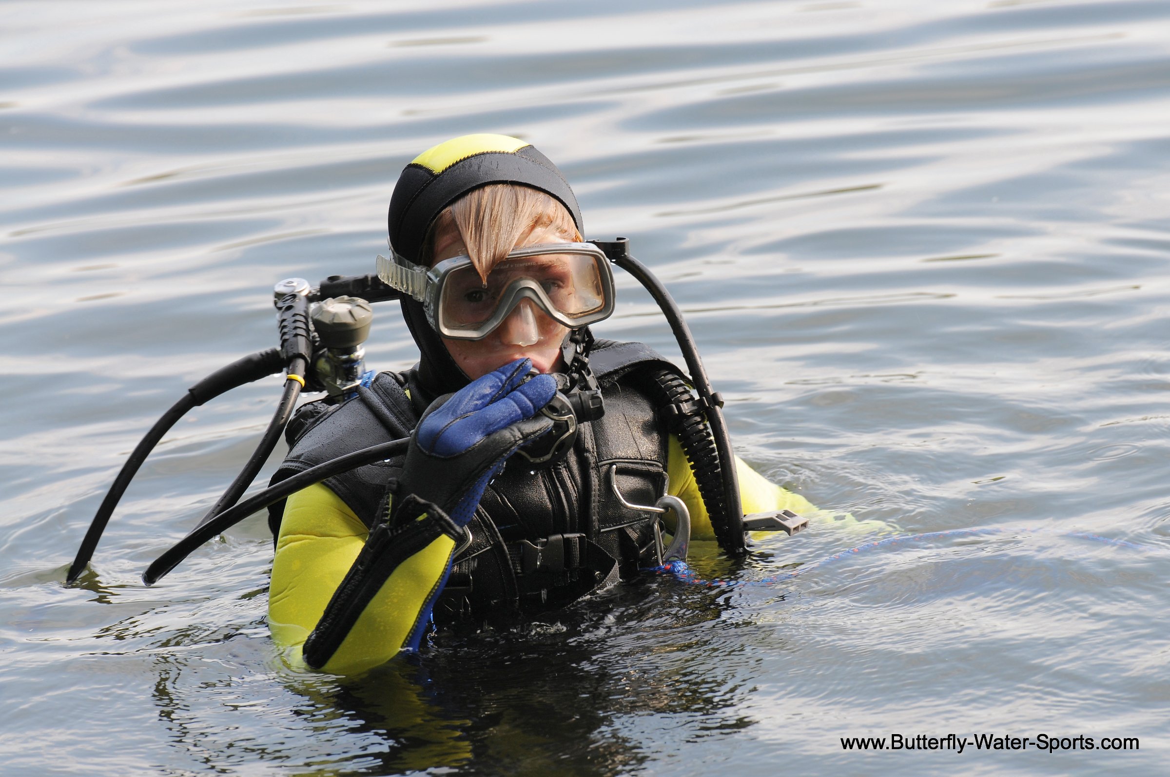 Butterfly Diving