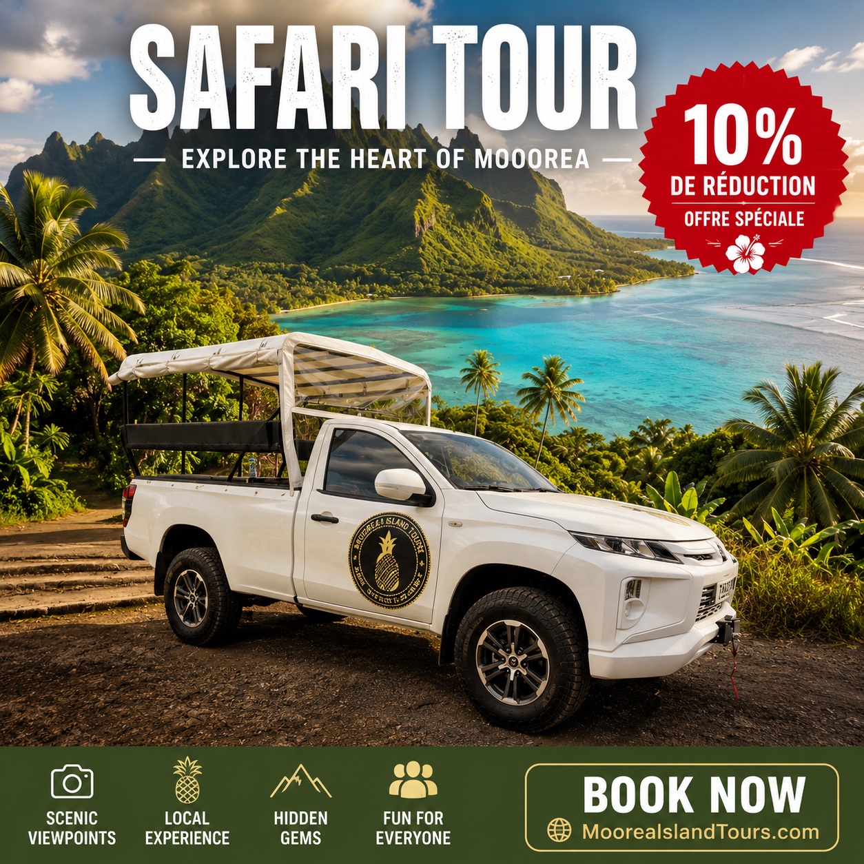MOOREA TRIP TOURS AND RENT