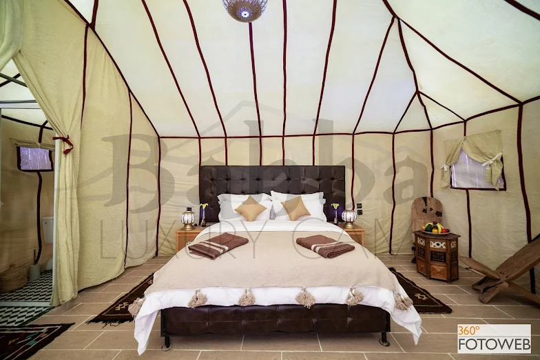 Noche en el desierto sahara