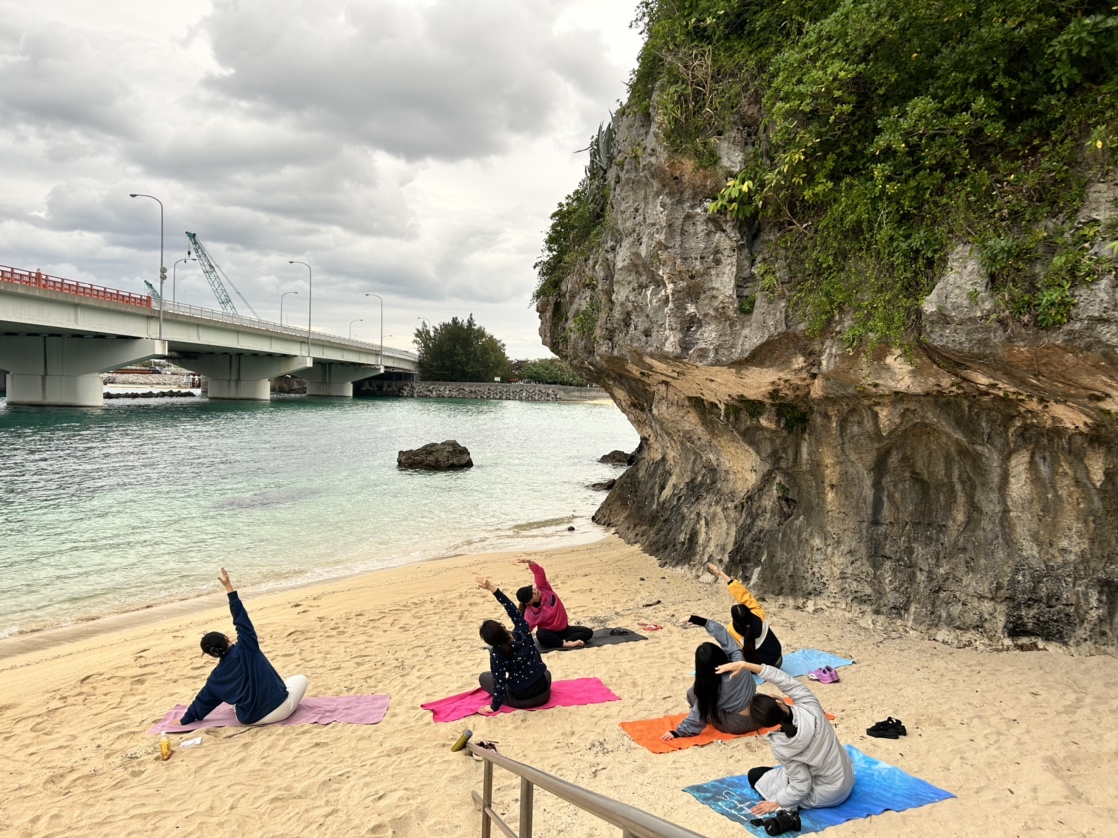 Naminoue Beach Yoga Okinawa