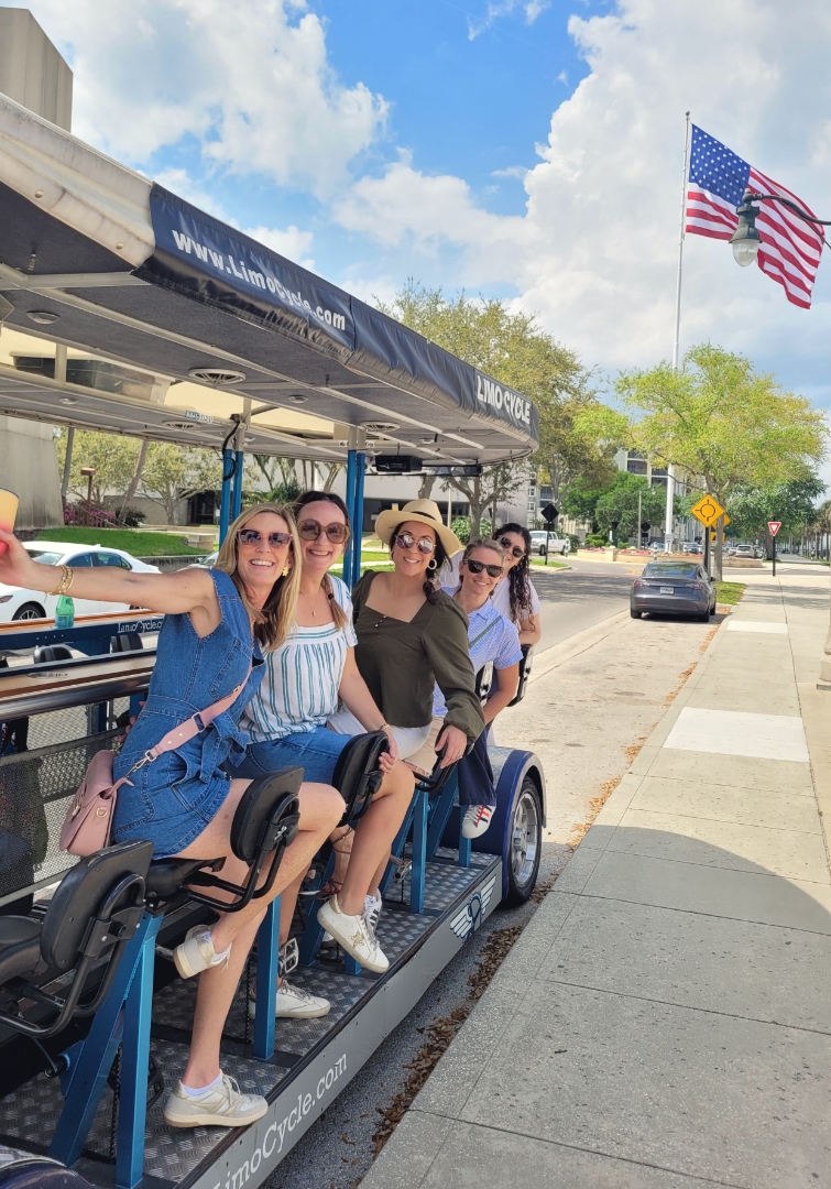 Limo Cycle Party Bar Bike