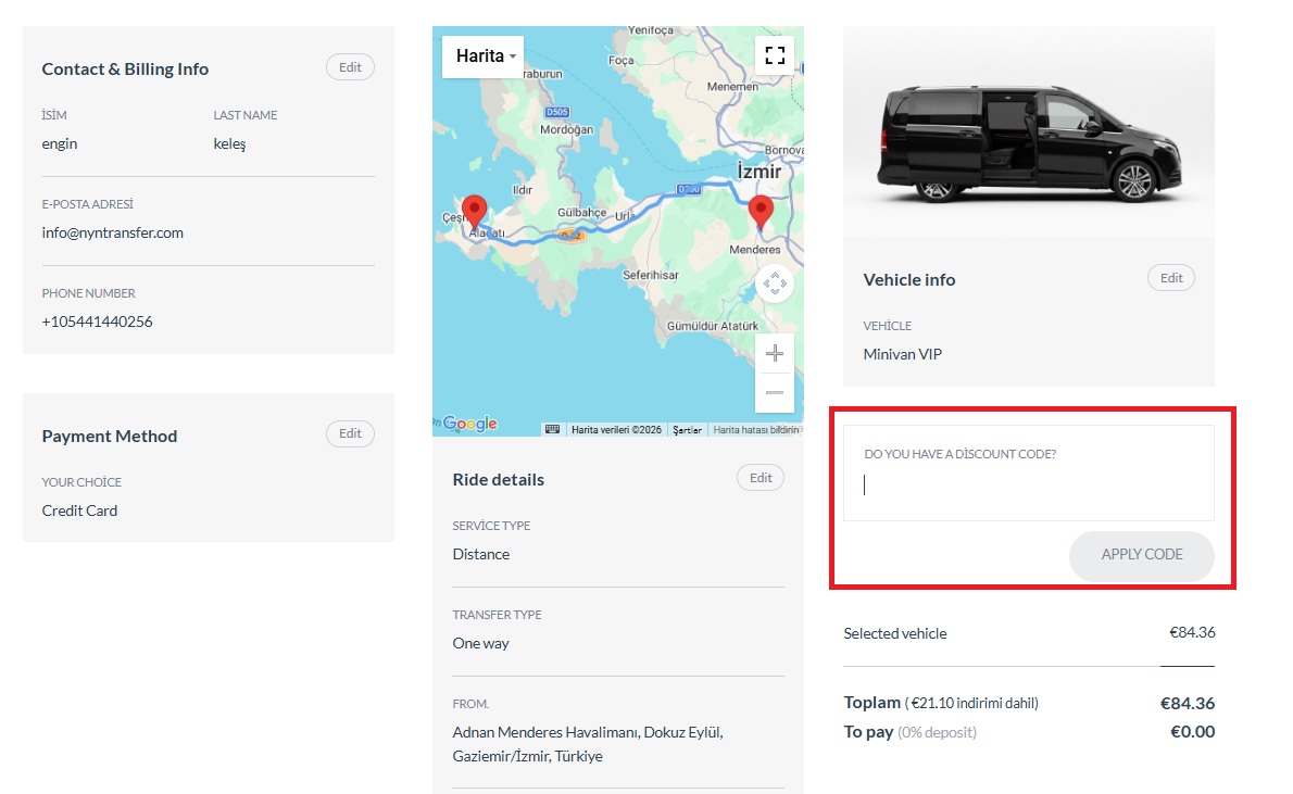 NYN Transfer - Airport & City