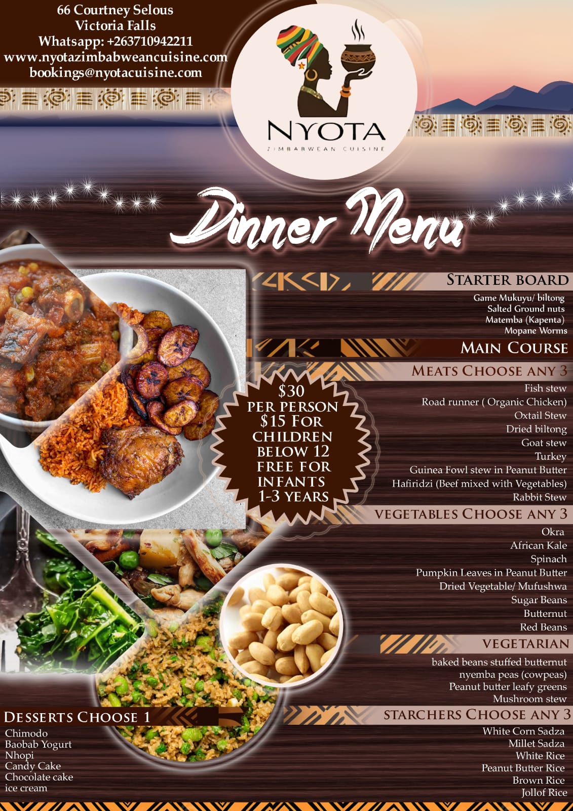 Nyota Zimbabwean Cuisine