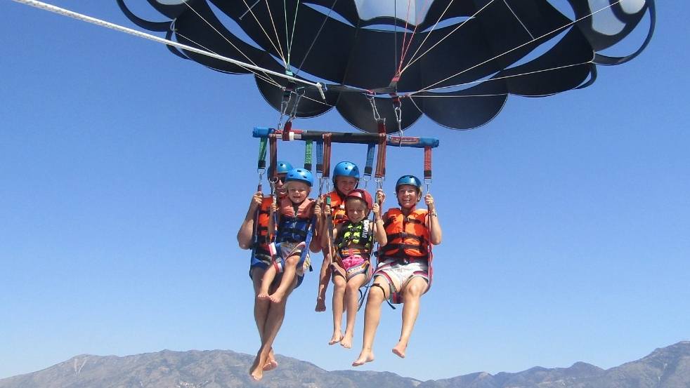 Pirate Parasailing