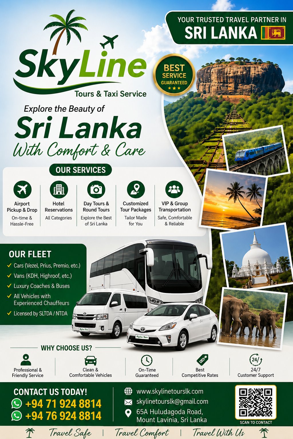 SkyLine Tours & Taxi Service