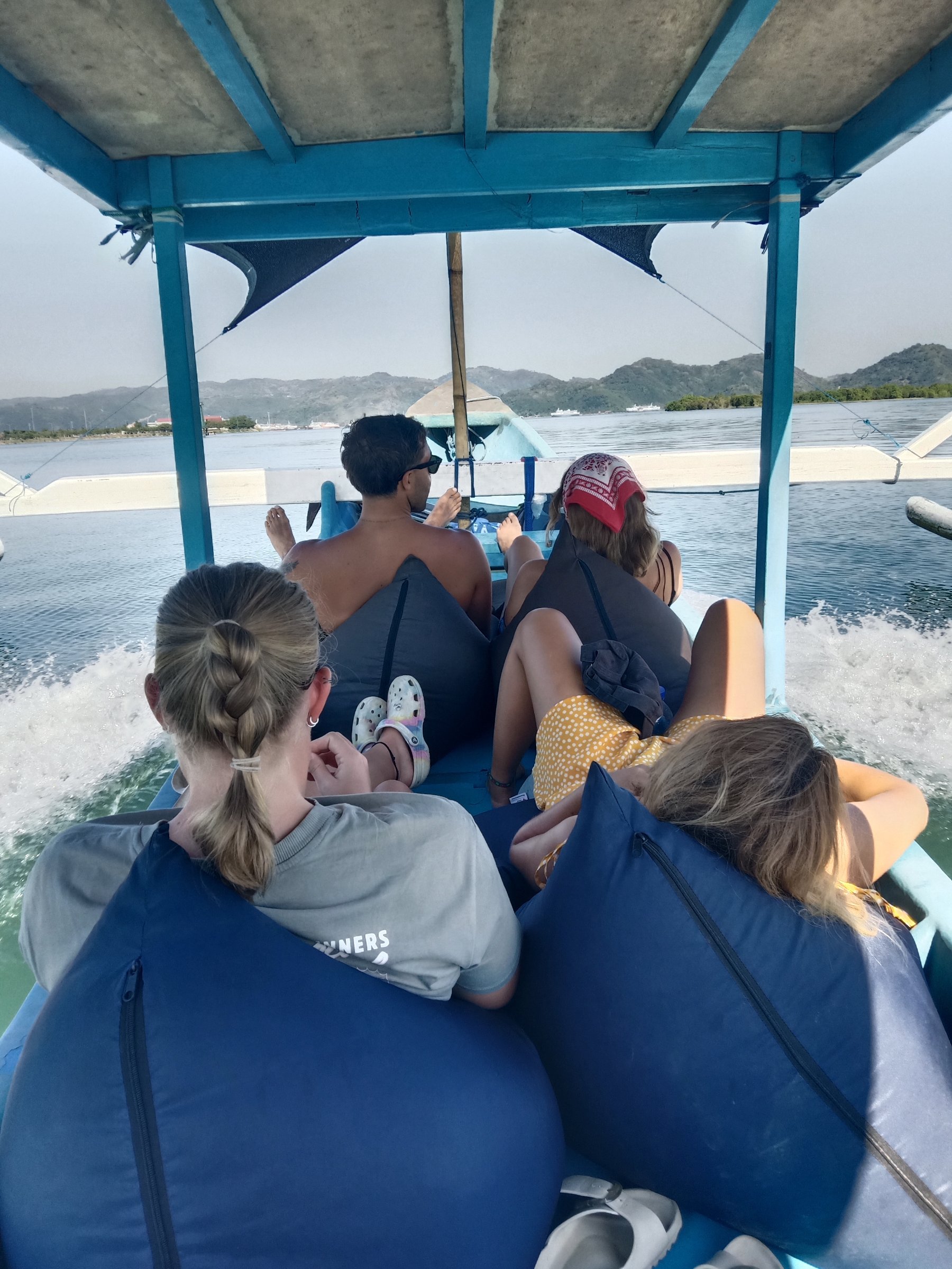 Boat trip to secret Gilis