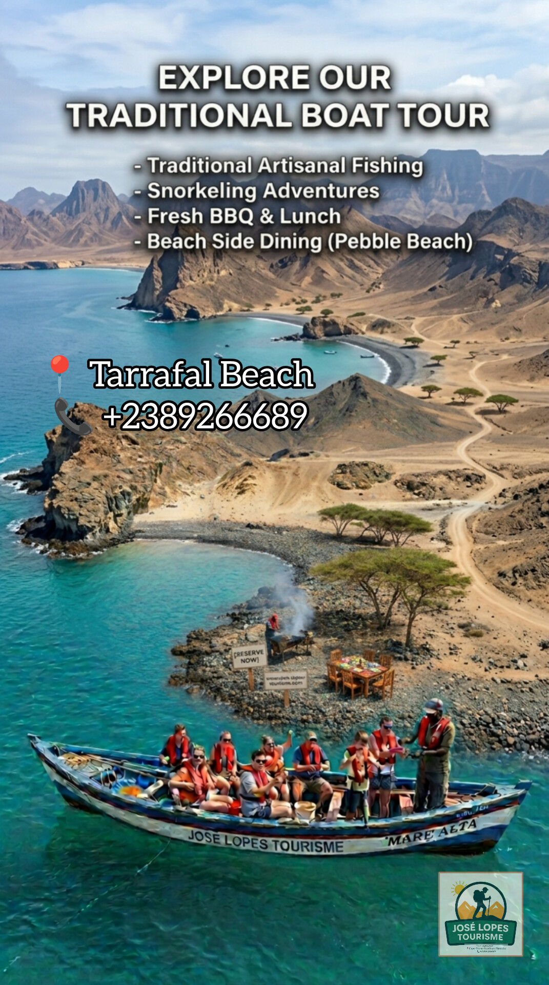 Sortie en mer la pêche artisanale snorkeling barbecue