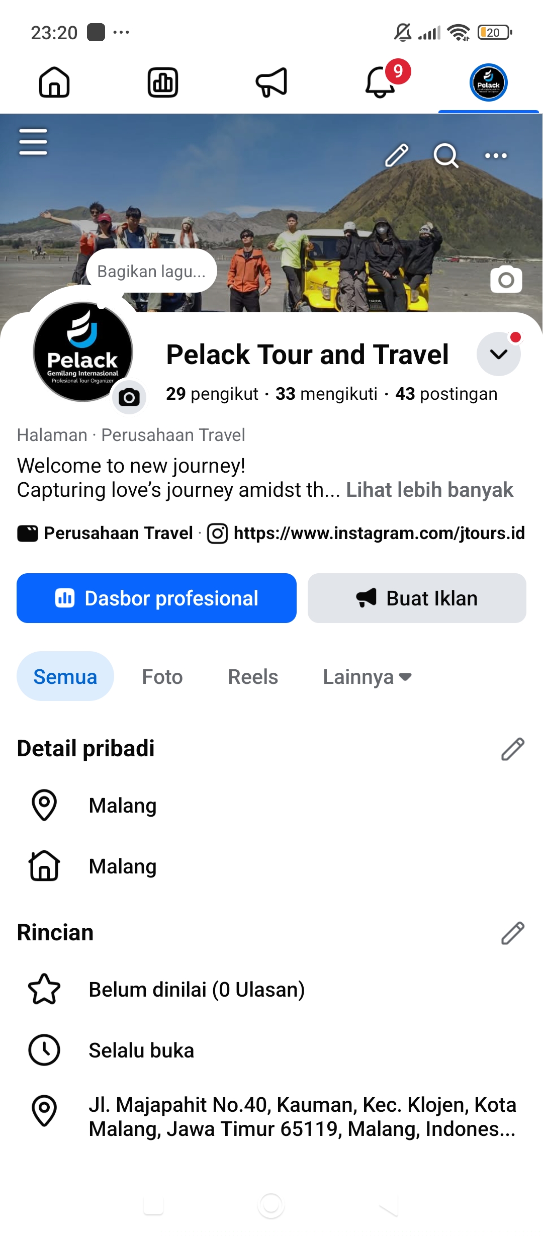 Pelack Tour and Travel