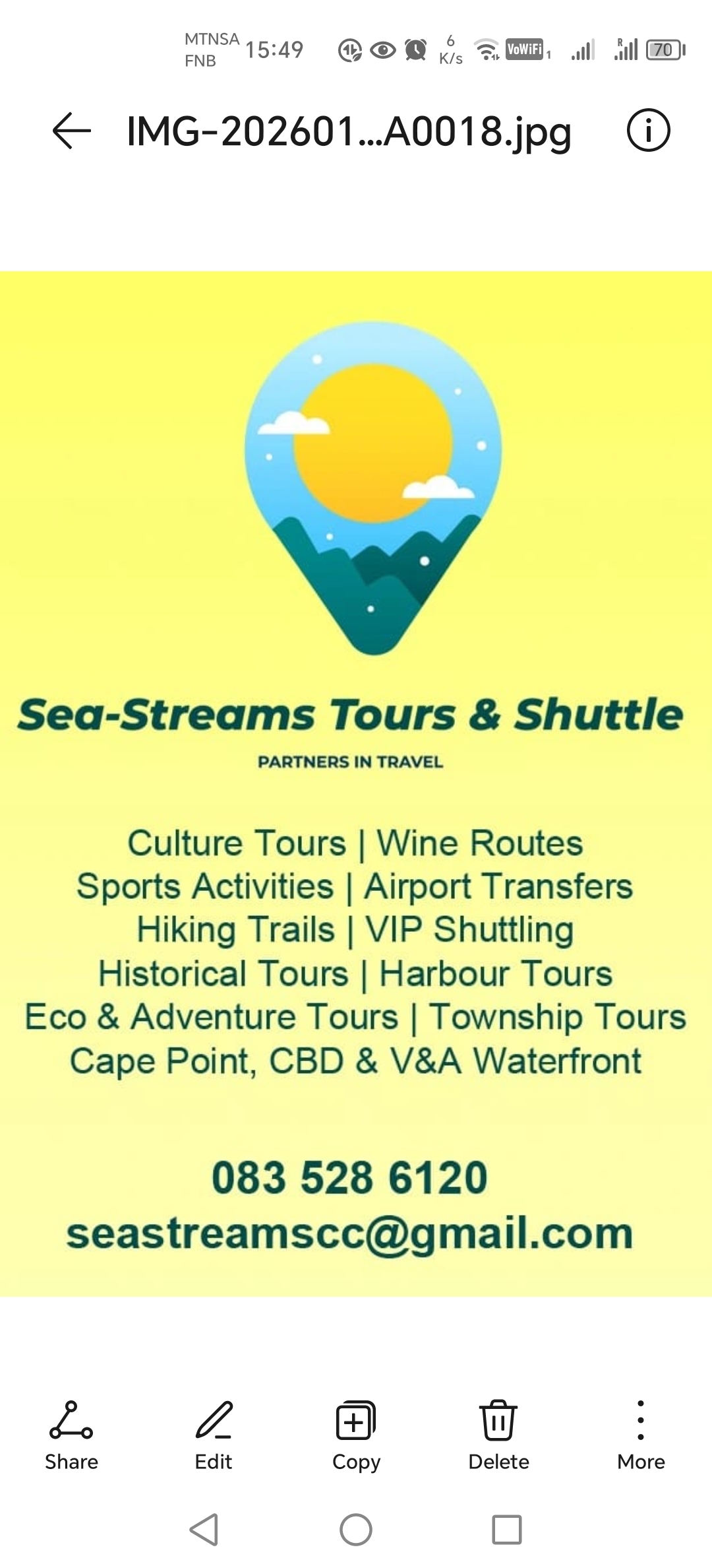 Tours and Travels