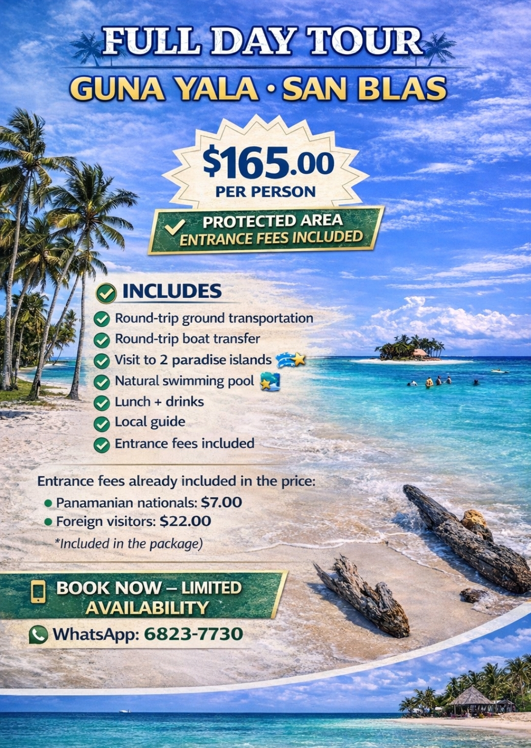 Paradise Awaits in San Blas Discover crystal-clear waters and unforgettable isla