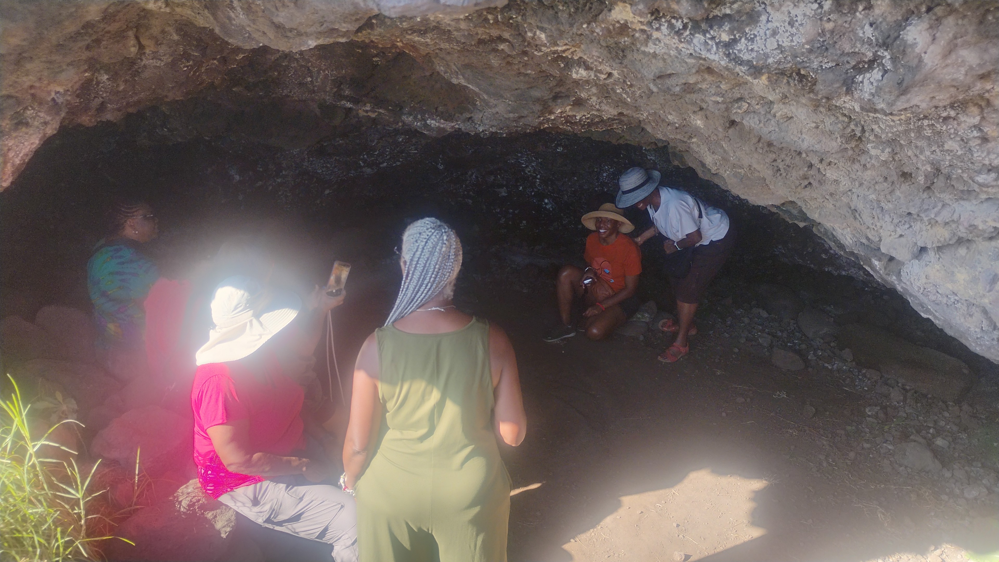 A cave entrance