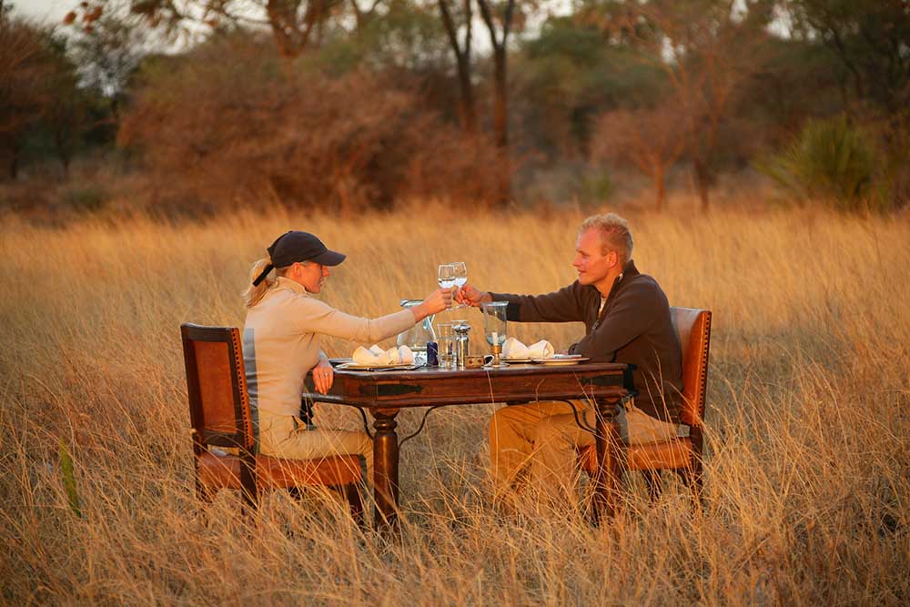 Romantic Bush Dinner