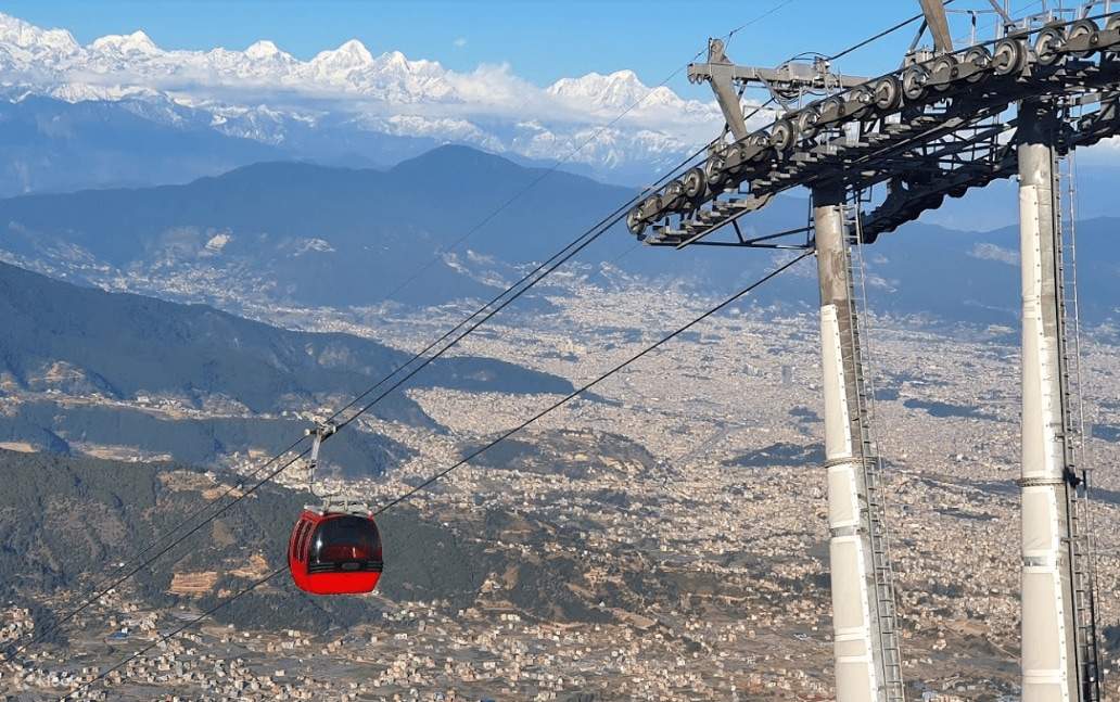 Chandragiri Cable Car Ride in Nepal