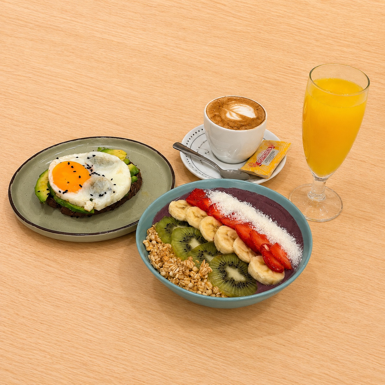 Menu Açaí