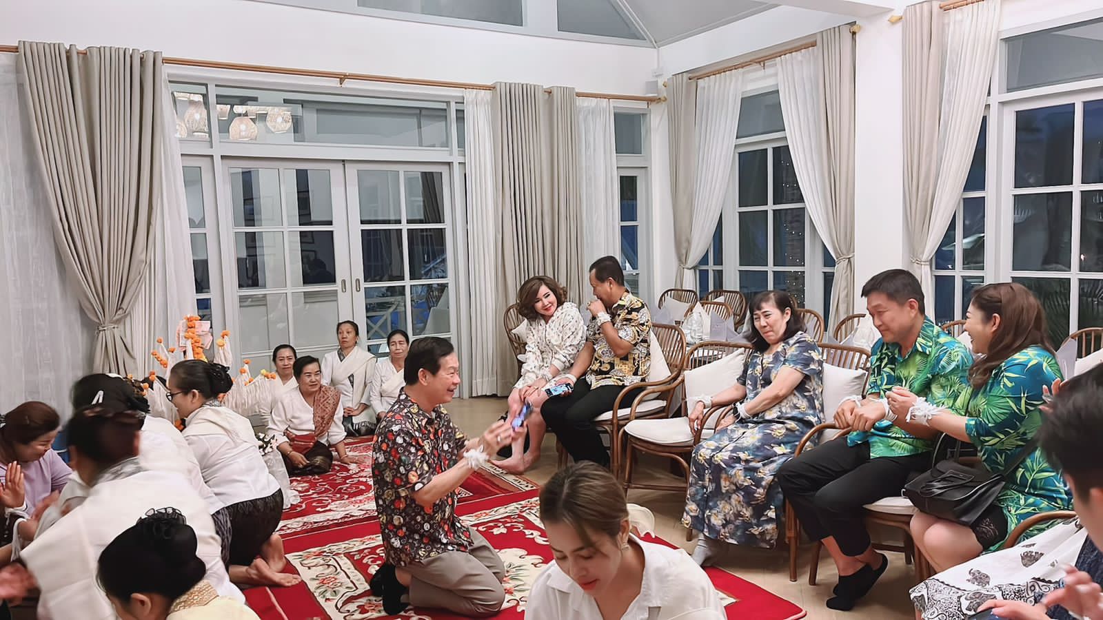 Baci ceremony for VIP guest