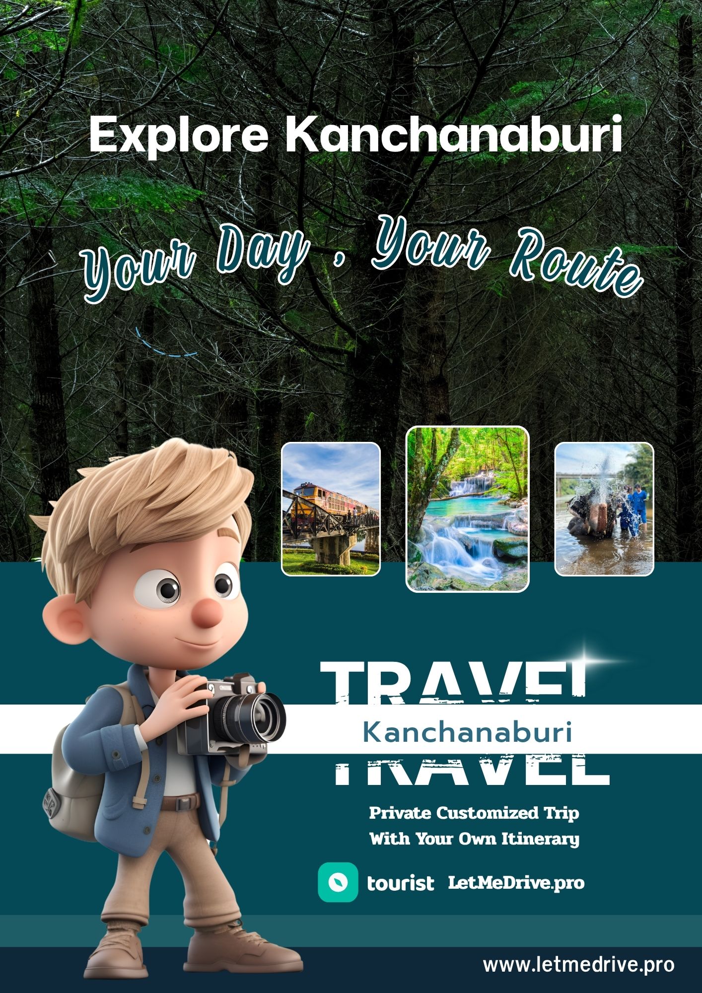 Exploring Kanchanaburi