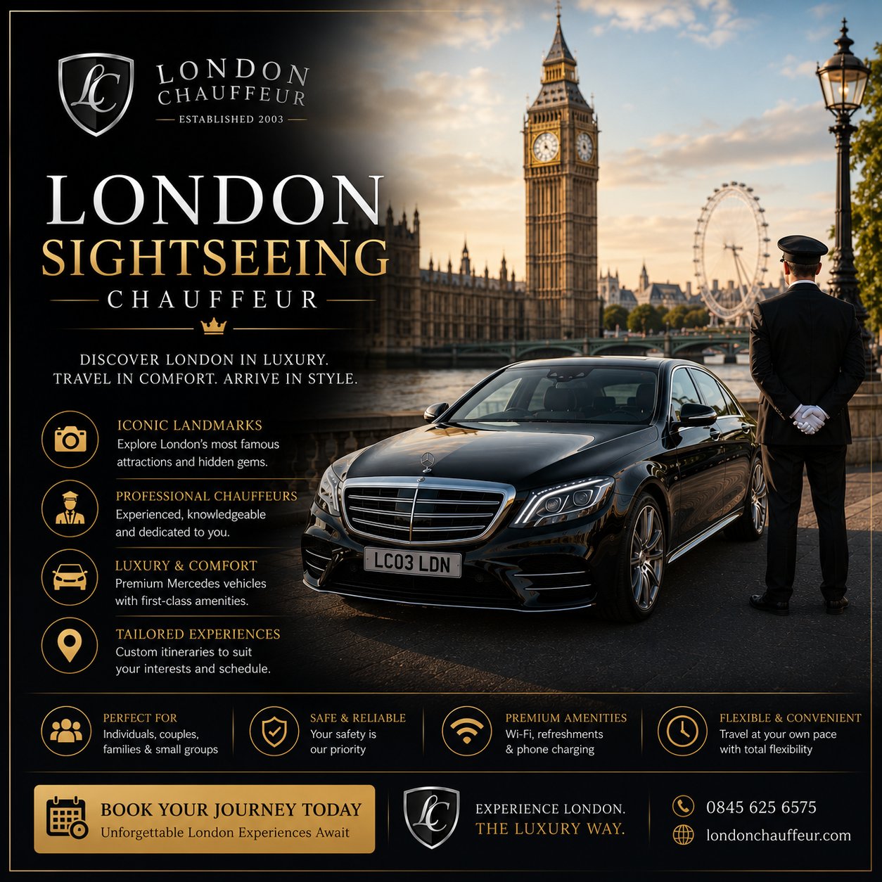 London sightseeing chauffeur