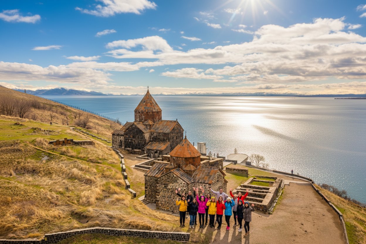 Garni, Geghard & Lake Sevan in One Day — Private Tour