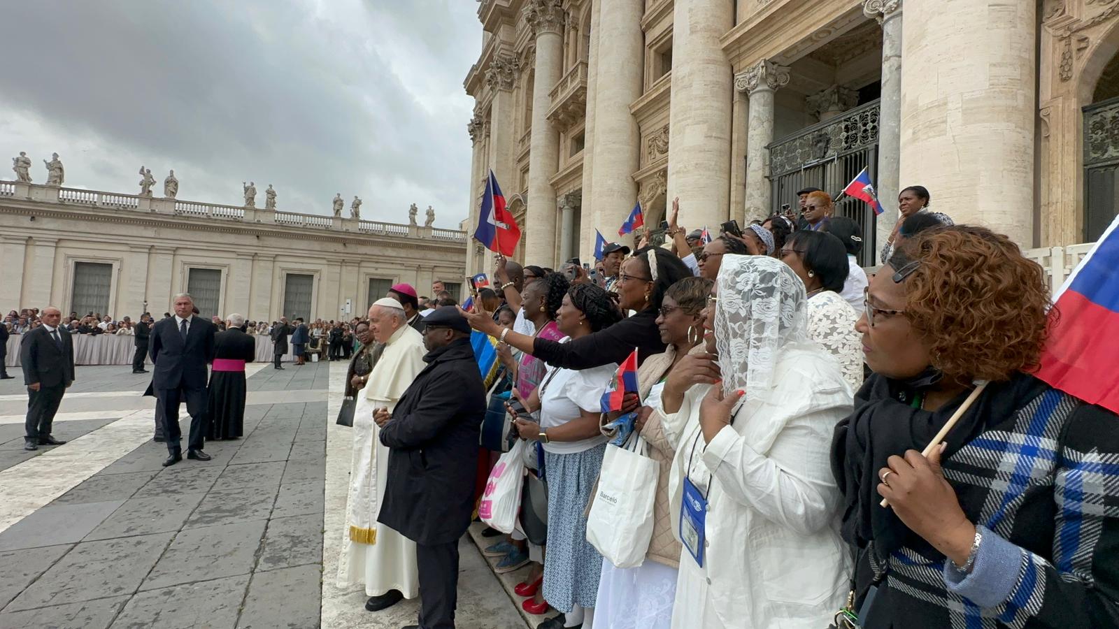 My group in vatican