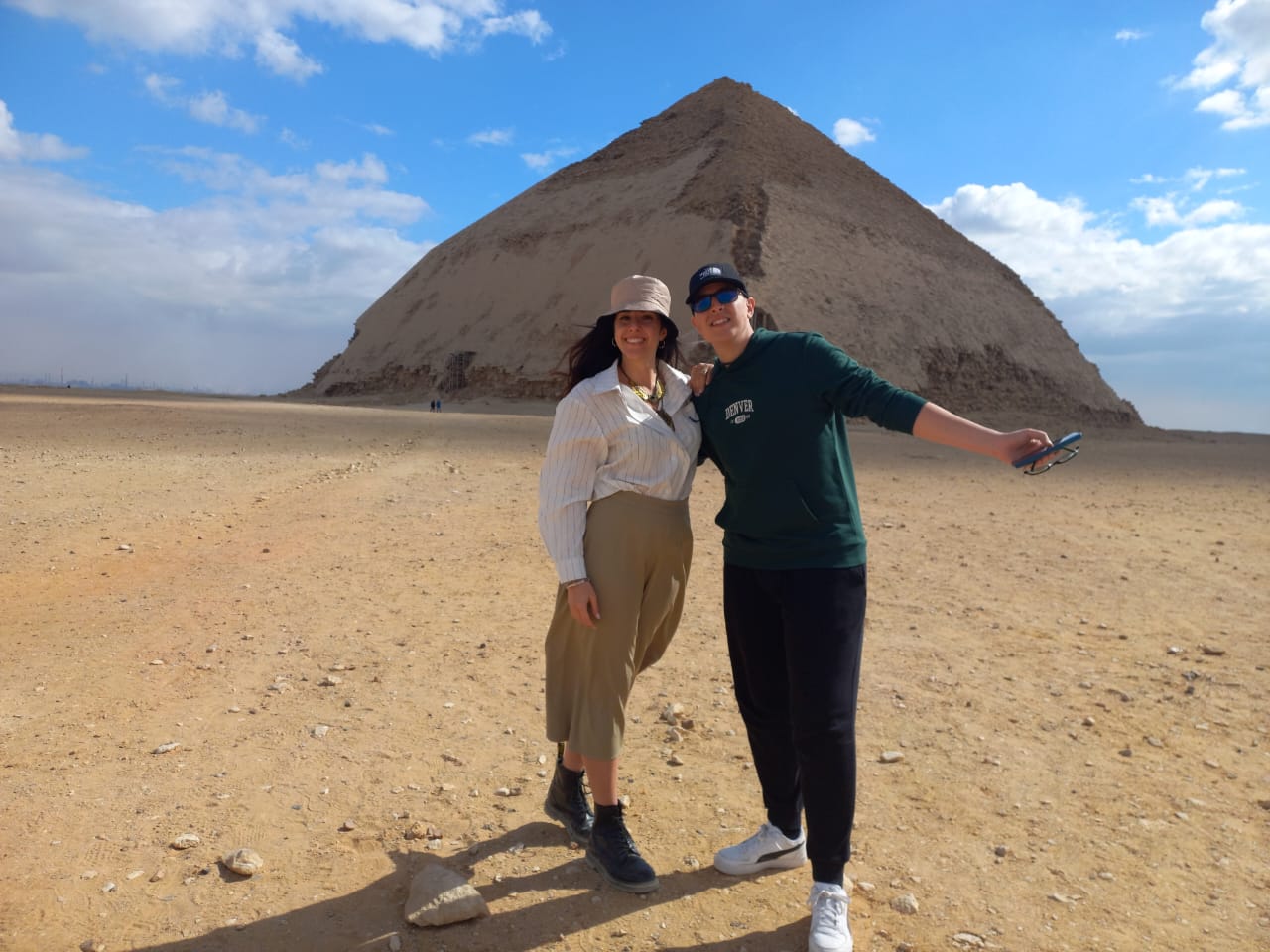 Tourists at Dahshur