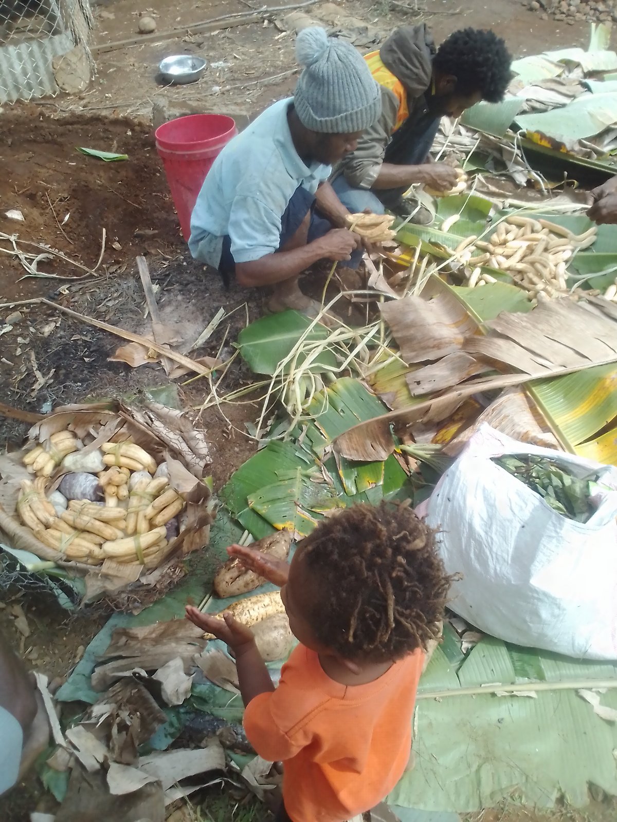 Traditional Highlands mumu