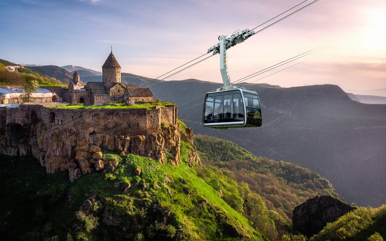 Mini-Group: Wings of Tatev, Noravank & Tatev Monastery Complex