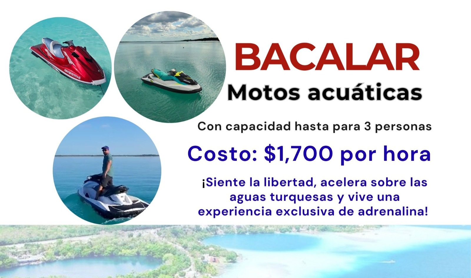Moto Acuática- Bacalar