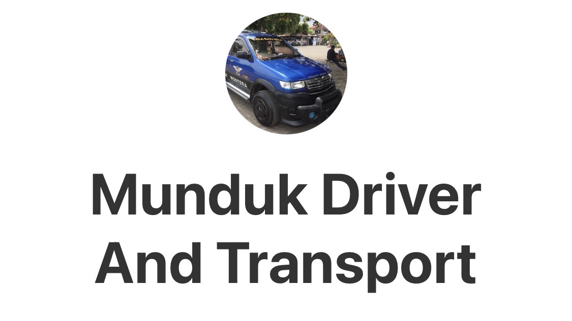 Munduk Driver And Transport