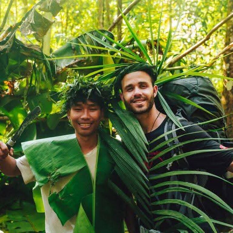 green trail laos travel