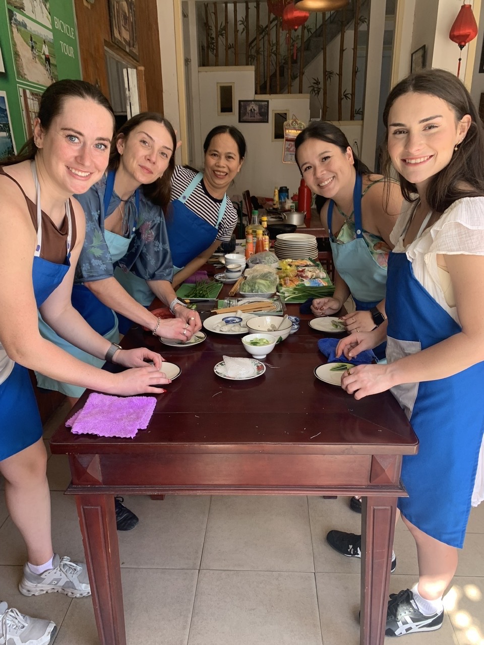 Traditional Vietnamese cooking class of Leina Hoi an
