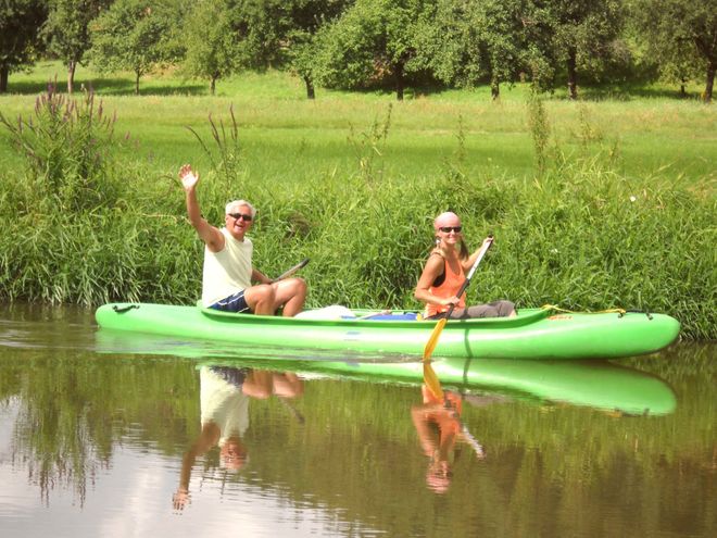 Půjčovna lodí Berounka Skryje