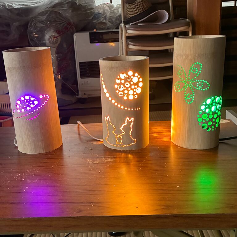 奈良　竹灯籠工房