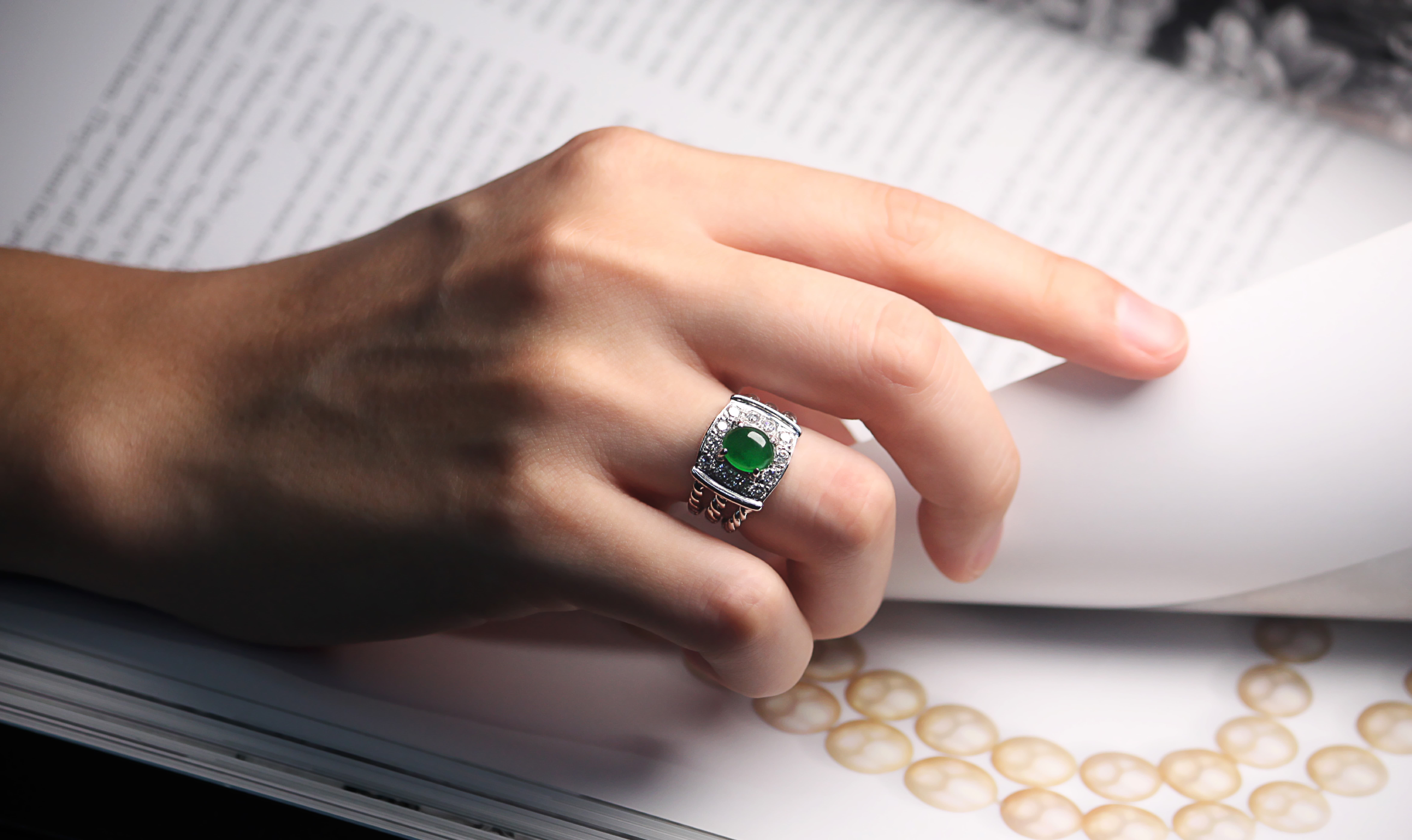 Narcissus Jewelry Jade