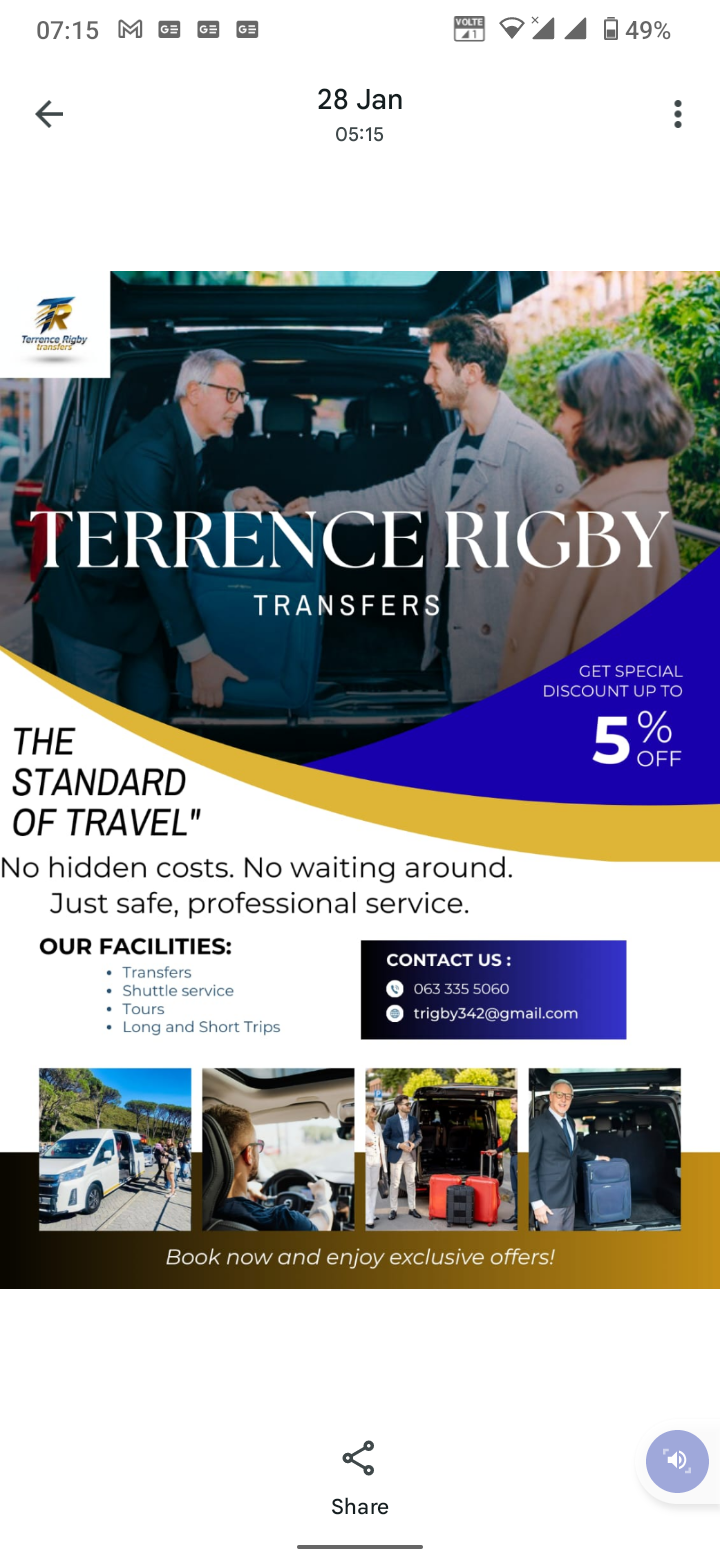 Terrence Rigby Transfers