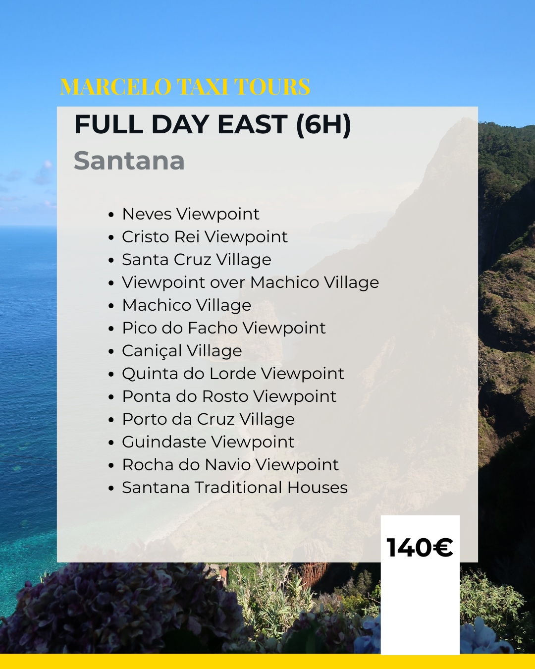 Madeira Taxi Tours Marcelo