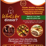 What's for dinner?