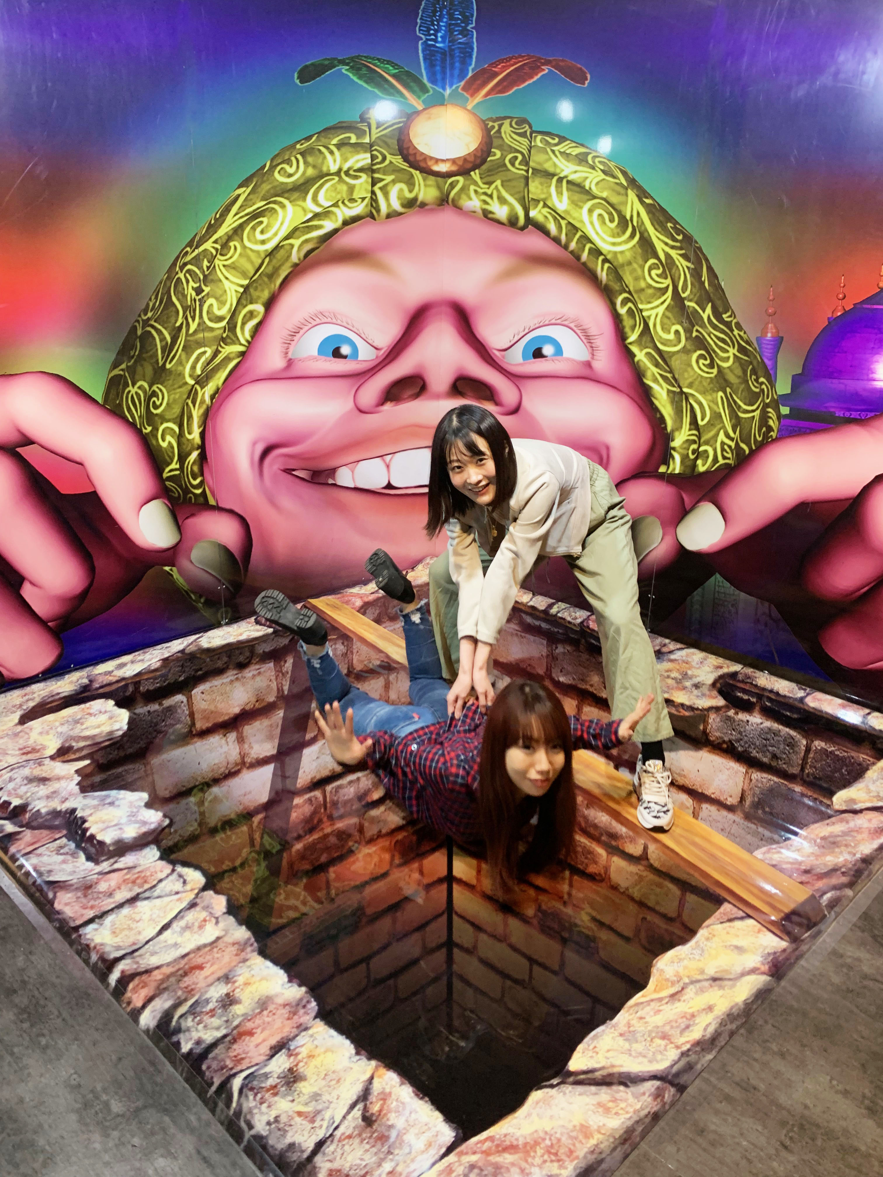 Trick 3D art in COEDO