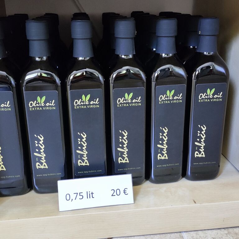 EXTRA VIRGIN OLIVE OIL - OPG Bubicic
