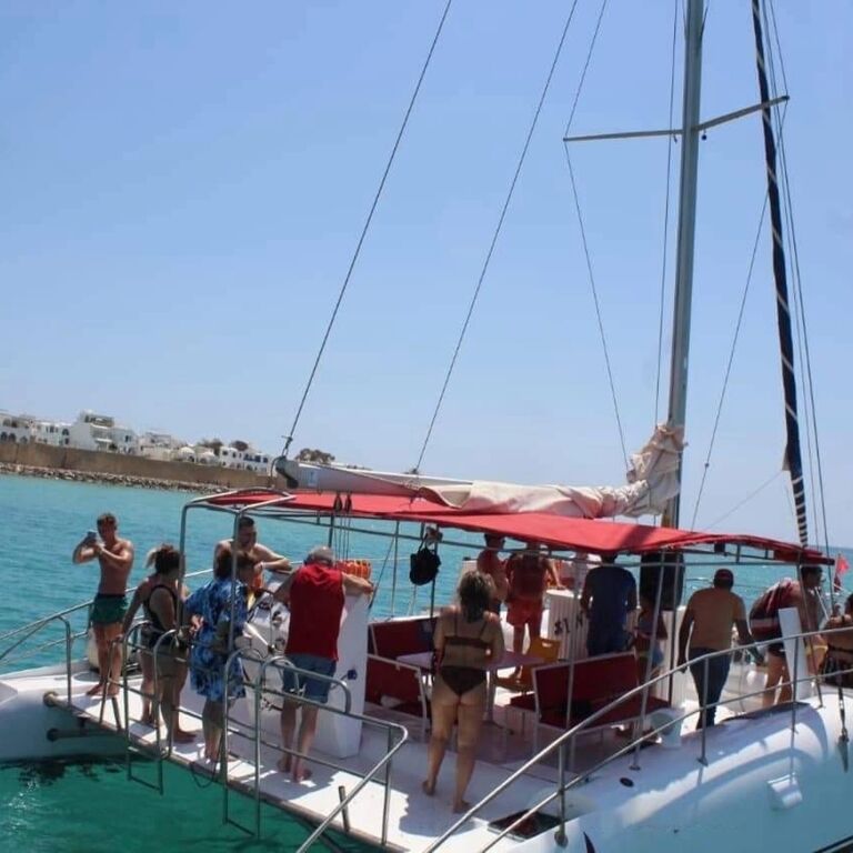 Hammamet: Luxury catamaran trip with swimming, snacks & flexible departures