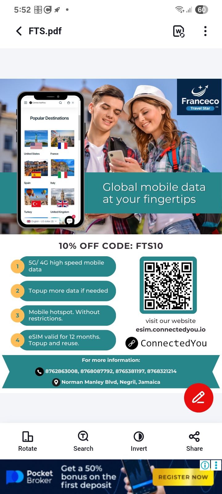 Franceco travel star