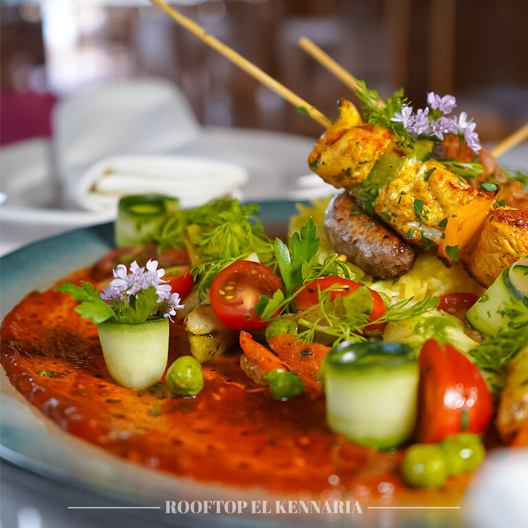 El Kennaria Rooftop Unveiling Moroccan Flavors