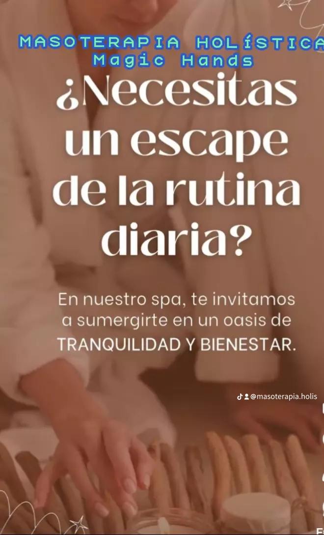 MASOTERAPIA HOLÍSTICA Magic Hands