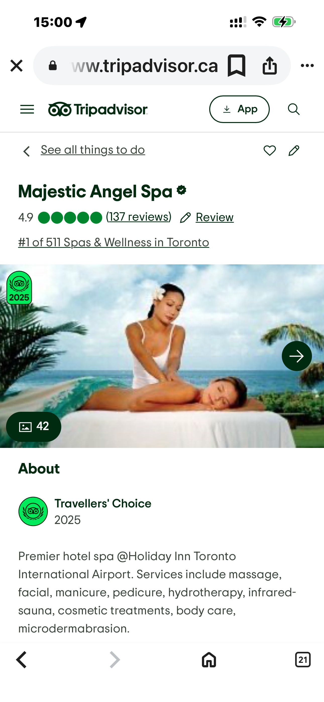 Majestic Angel Spa Inc