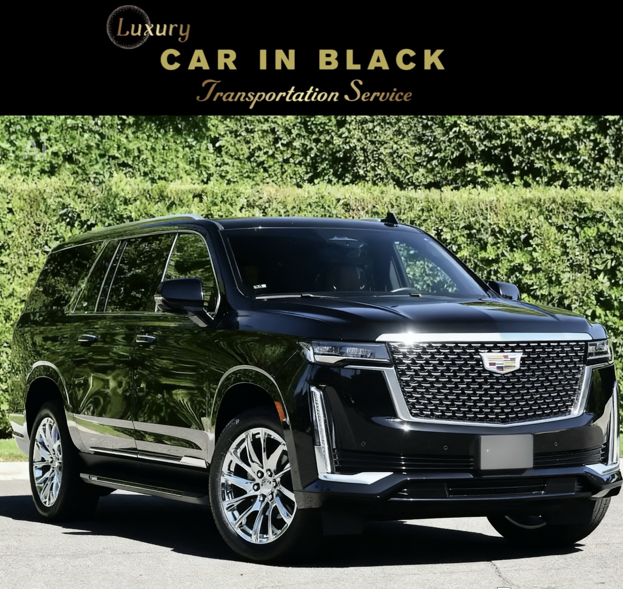 Luxury Car in Black