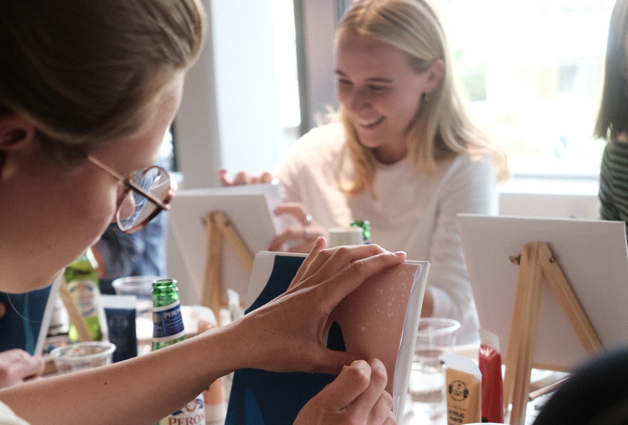 Unique Group Paint & Sip Experience