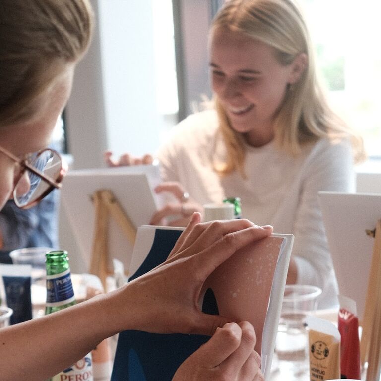 Unique Group Paint & Sip Experience
