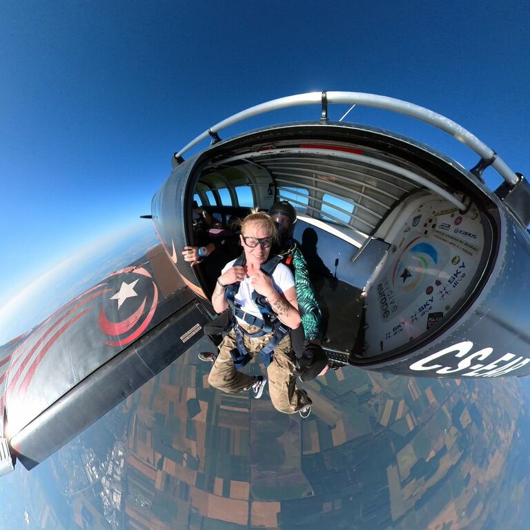 Tandem Skydiving