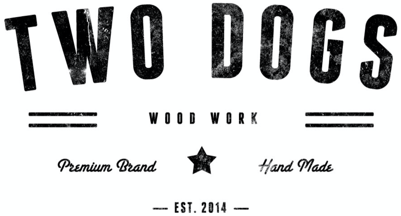 Two Dogs - Wood Work