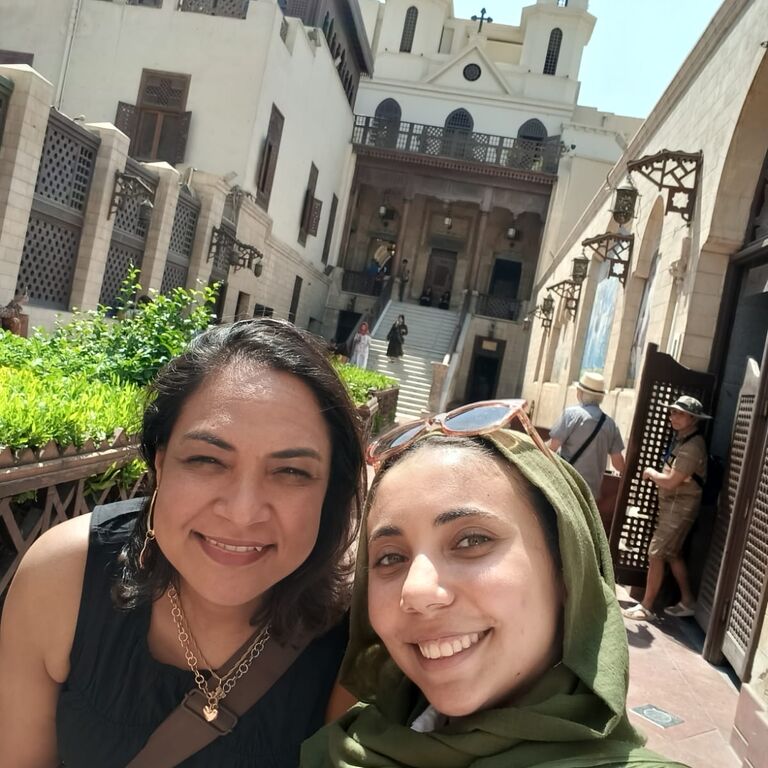 Egyptian Tour Guide Merna & Rania