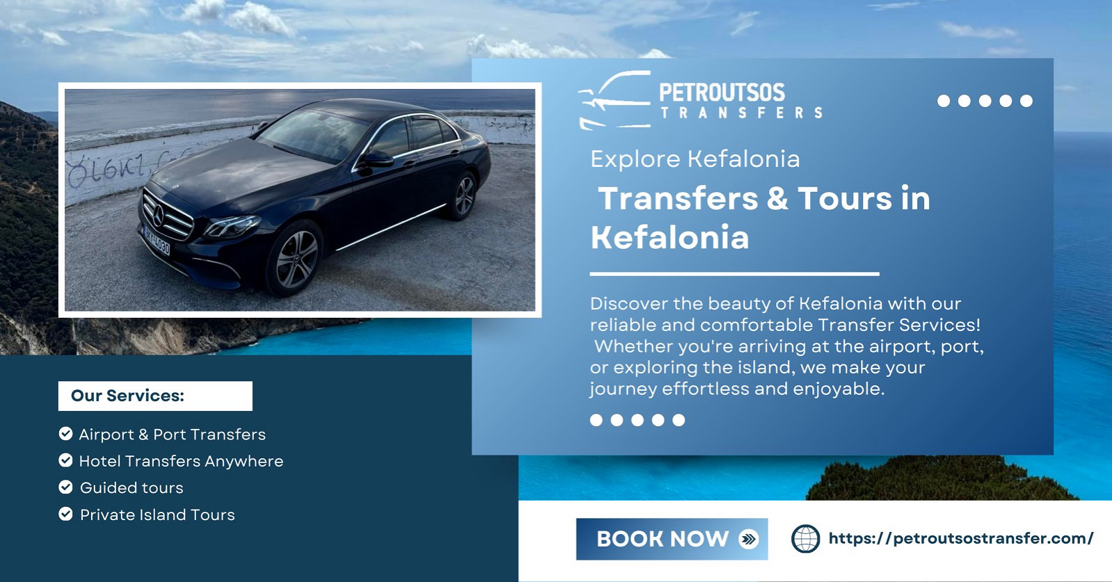 Airport Transfers Petroutsos – Kefalonia